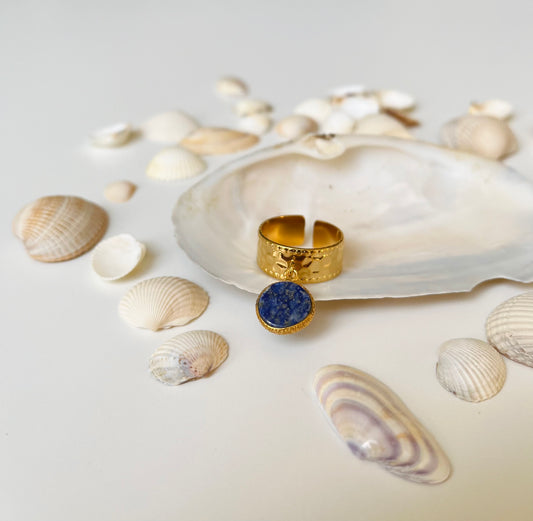 Bague Faro bleue