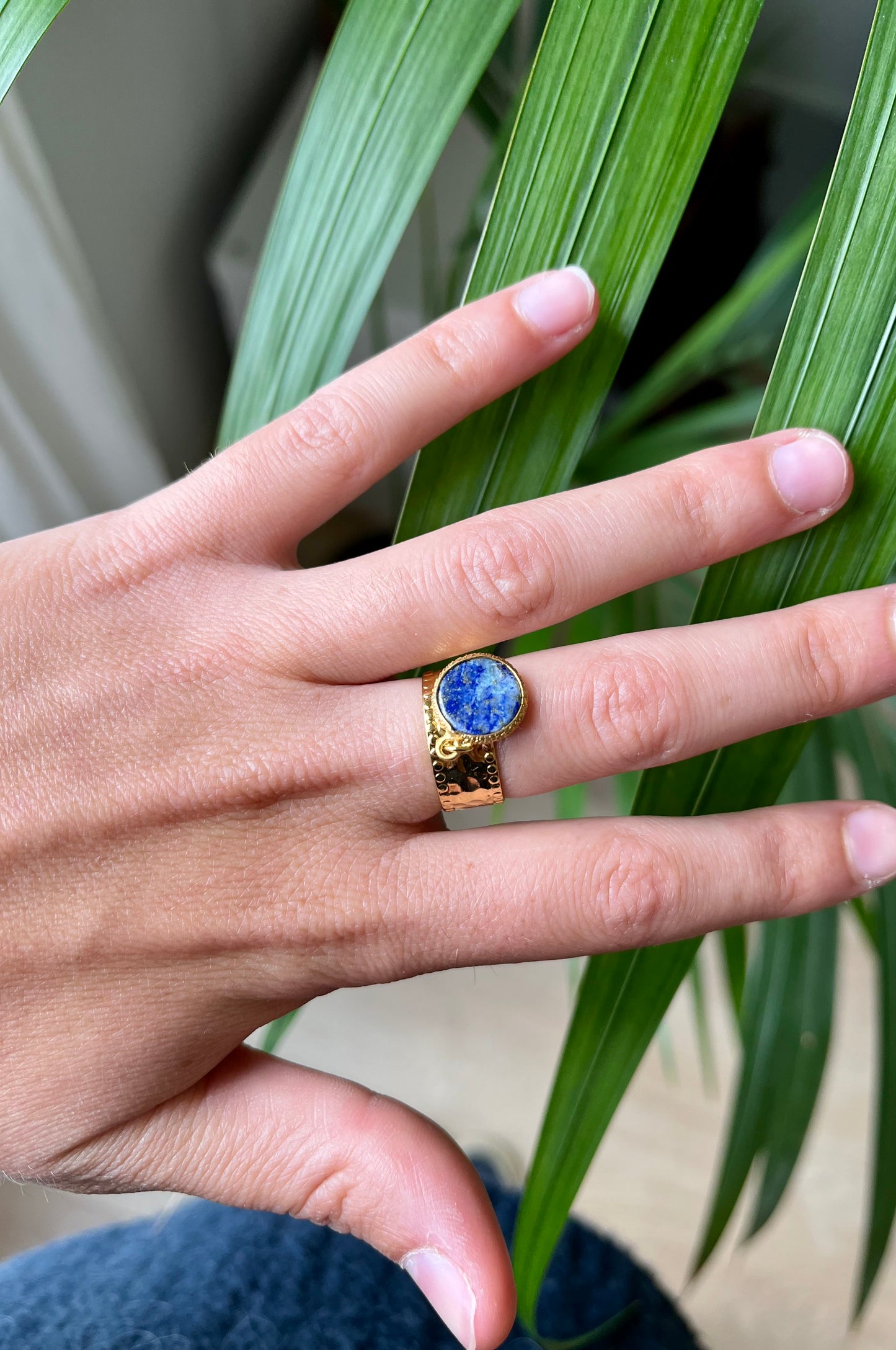 Bague Faro bleue