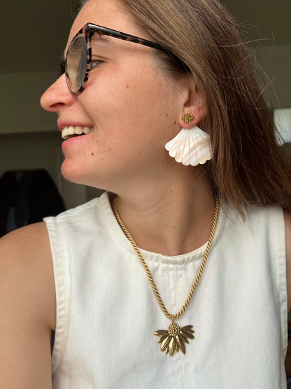 Collier sail champagne