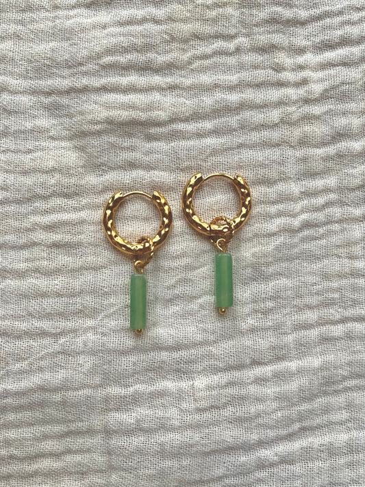 Boucles Halo vertes