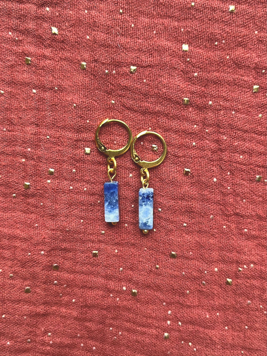 Boucles Jolene bleues